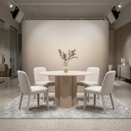 Picture of Round Dining Table Anh MDF, 110cm