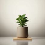 Picture of Plant pot Calun Cement, Ø32cm