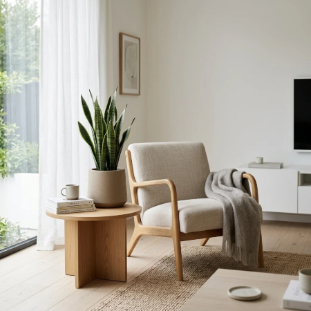 Picture of Plant pot Calun Cement, Ø32cm