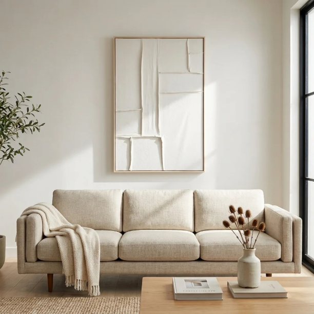 Picture of Burdock Painting with Relief