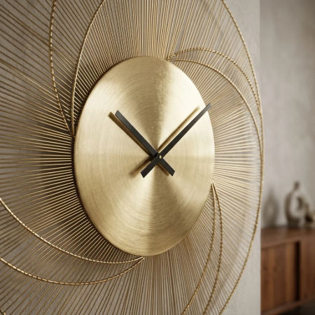 Picture of Denver Clock 86cm, color Gold