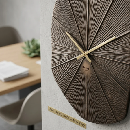 Picture of Livine Clock 80 x 53cm, color Bronze