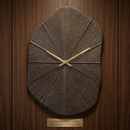 Picture of Livine Clock 80 x 53cm, color Bronze