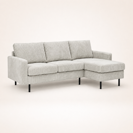 Picture of 3-seater Lounge Sofa Anne Left/Right, Rib