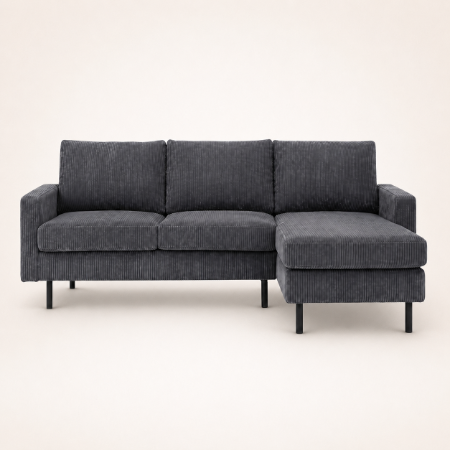 Picture of 3-seater Lounge Sofa Anne Left/Right, Rib
