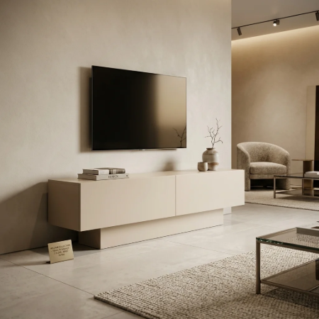 Picture of William TV cabinet with 2 flaps
