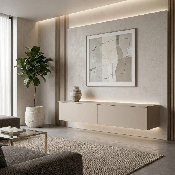 Picture of Floating TV unit Ericka MDF