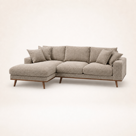 Picture of 3-seater Lounge Sofa Kedra 283cm, Silencio fabric