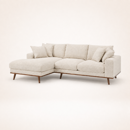 Picture of 3-seater Lounge Sofa Kedra 283cm, Silencio fabric