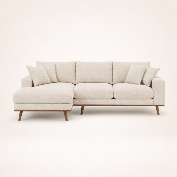 Picture of 3-seater Lounge Sofa Kedra 283cm, Silencio fabric