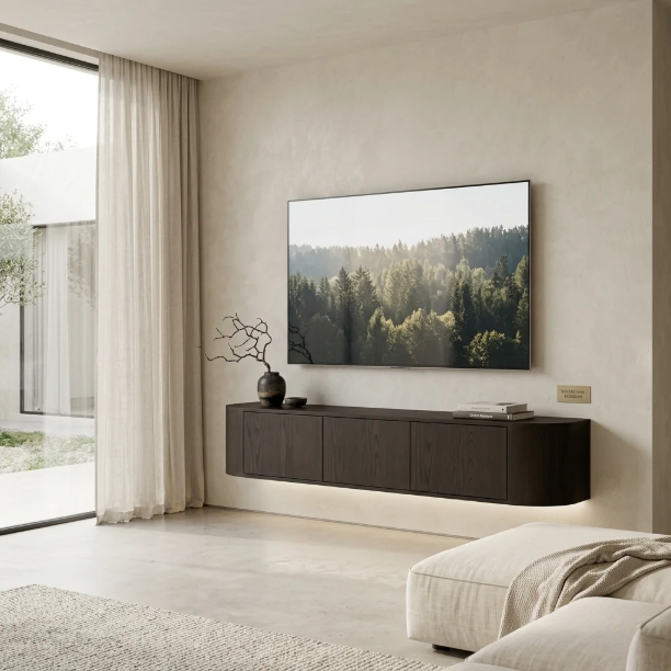 Picture of Floating TV unit Novero Oak