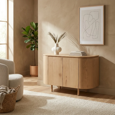 Picture of Tobago Oak Sideboard, Natural color