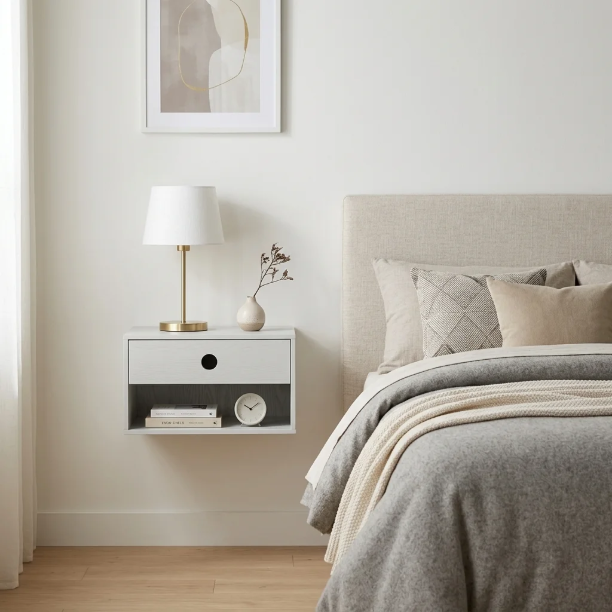 Picture of Floating Nightstand Nancy With 1 drawer