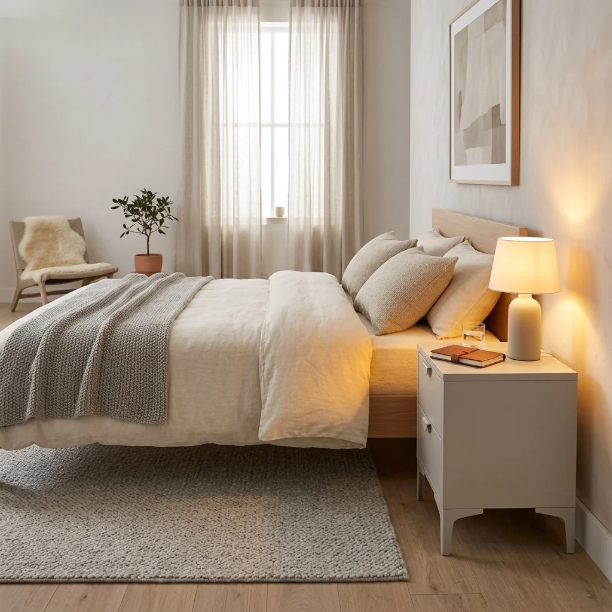 Picture of Danyella bedside table with 2 drawers