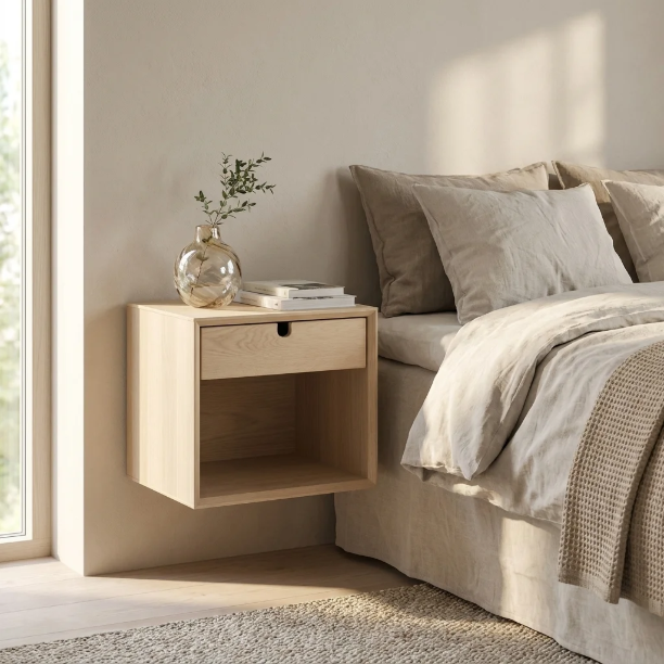 Picture of Floating Nightstand Mimi with 1 drawer