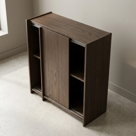 Picture of Brock Storage Cabinet Ash Veneer