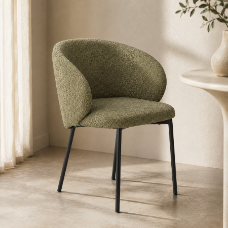 Picture of Aoife Chenille Dining Chair, color Green