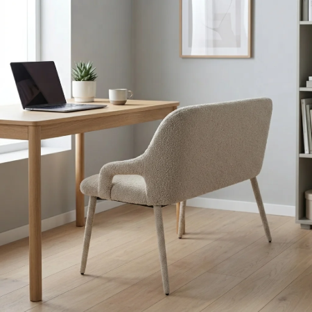Picture of Dining room sofa Fika Bouclé