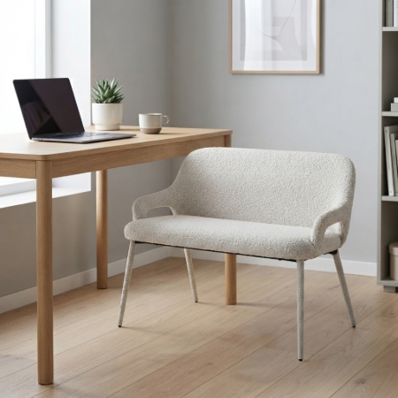 Picture of Dining room sofa Fika Bouclé