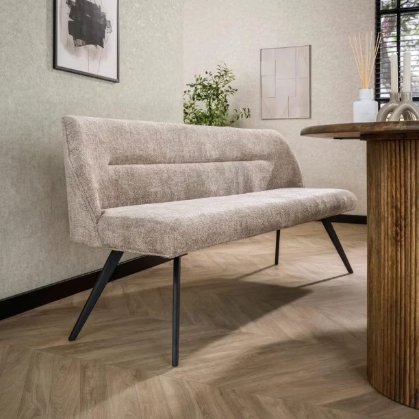 Picture of Lavonne Chenille Dining Bench, 180cm