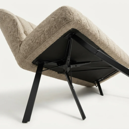 Picture of Dining room sofa Thandie Bouclé, 180cm
