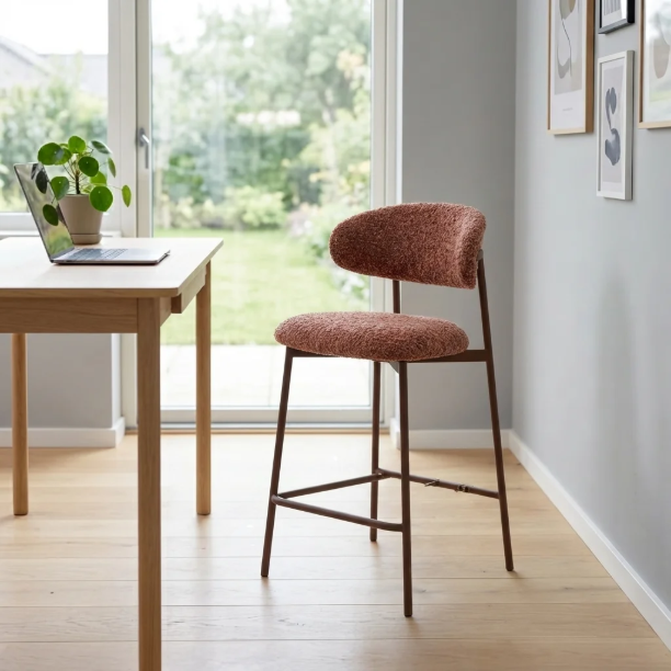 Picture of Arlena Bar Stool Woven fabric