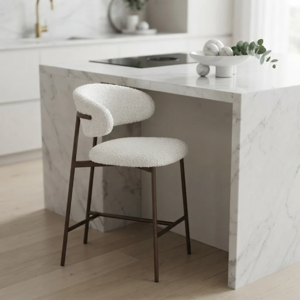 Picture of Arlena Bar Stool Woven fabric