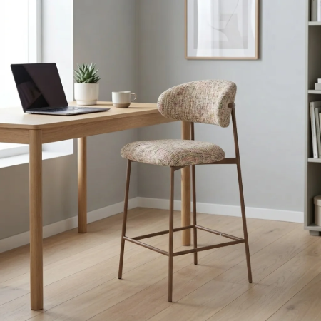 Picture of Arlena Bar Stool Woven fabric