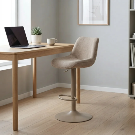 Picture of Adjustable Bar Stool Marten Woven fabric