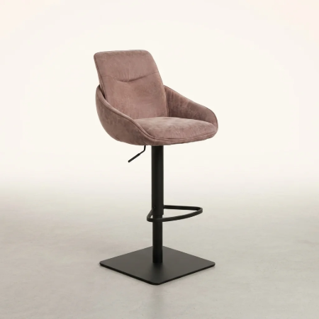 Picture of Swivel Bar Stool Beauty Micro Suede, color Taupe
