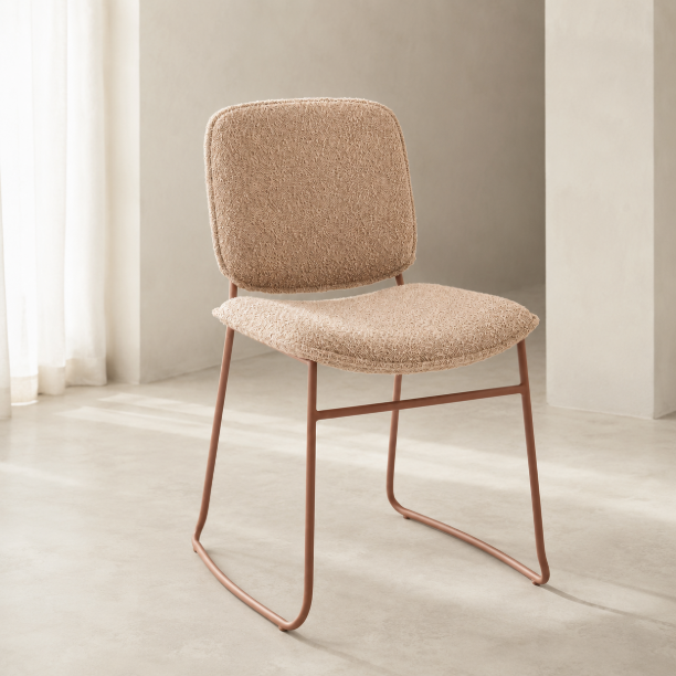 Picture of Makio Bouclé Dining Chair