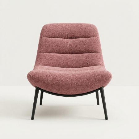 Picture of Armchair Otis Chenille, color Rosewood