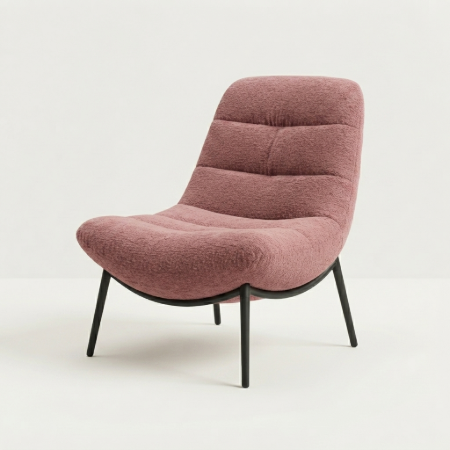 Picture of Armchair Otis Chenille, color Rosewood