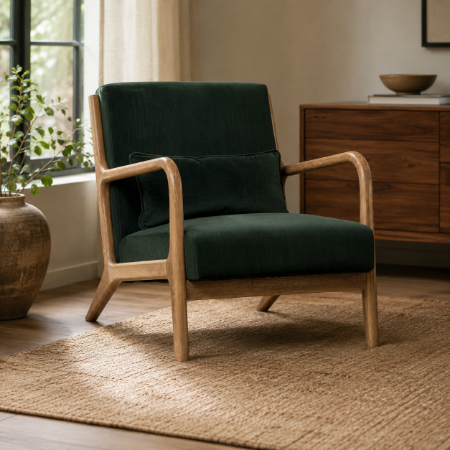 Picture of Mark Velvet Armchair