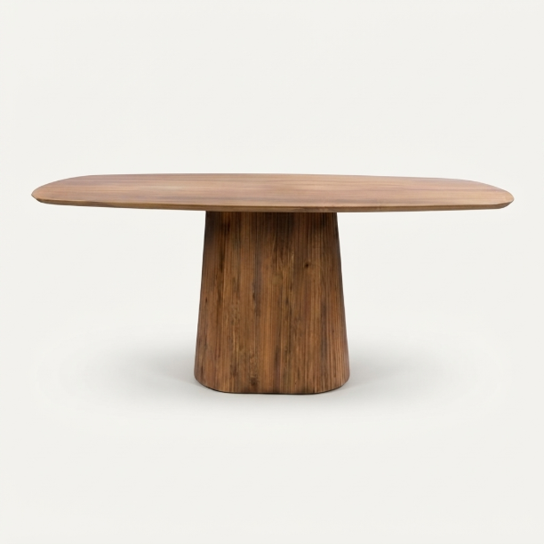 Picture of Danish Oval Dining Table Kassondra Mango Wood