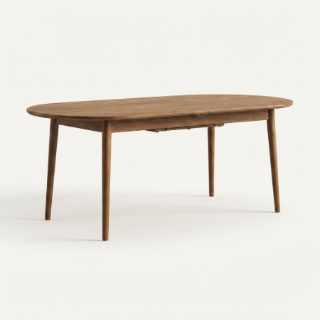 Picture of Extendable Oval Dining Table Twist