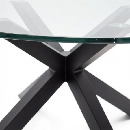 Picture of Oval Argo Glass Dining Table