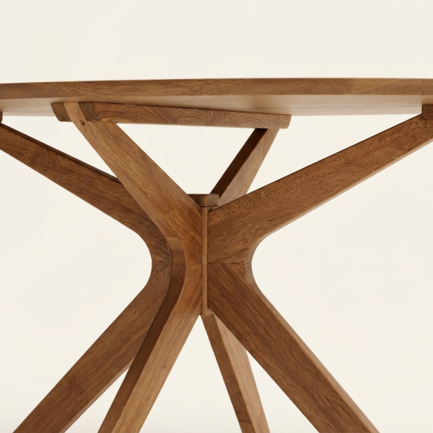 Picture of Oval Naanim Rubberwood Dining Table