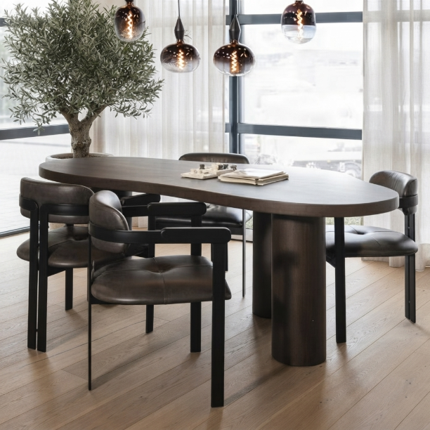 Picture of Organic Dining Table Bobbie Walnut