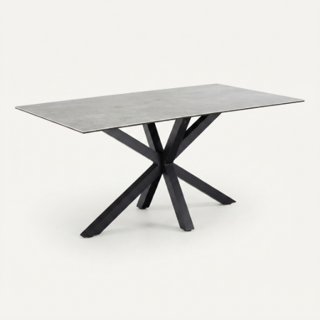 Picture of Dining table Line Ceramic, color Grey