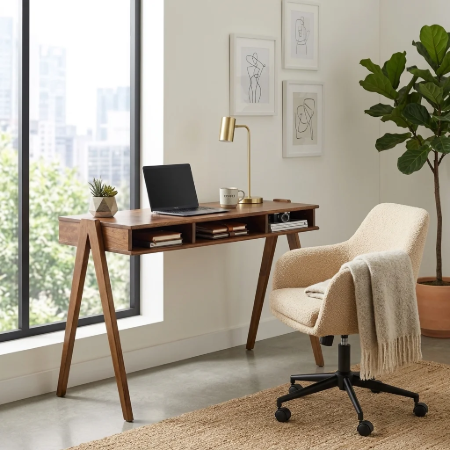Picture of Acacia Wood Compartment De