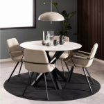 Picture of Round Dining Table Line Ceramic