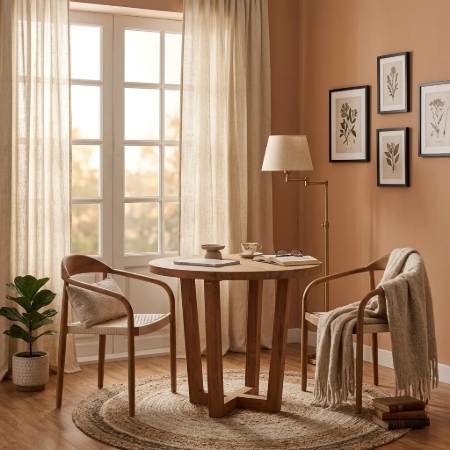 Picture of Round Bistro Table Nahla Acacia Wood