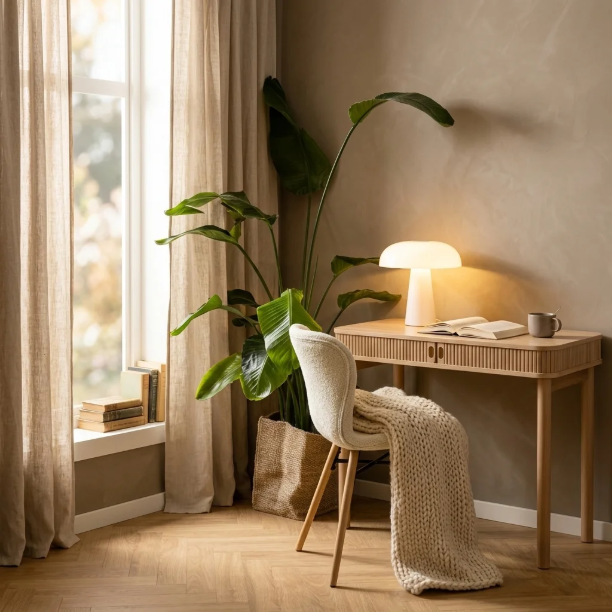 Picture of Alandria Oak Desk