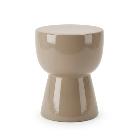 Picture of Outdoor Side Table Mesquida 36cm, color Beige