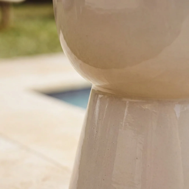 Picture of Outdoor Side Table Mesquida 36cm, color Beige
