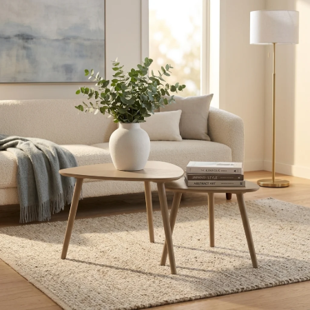 Picture of Organic Side Table Nila Set of 2