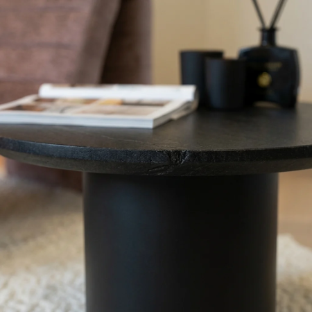 Picture of Round Coffee Table Rachelle Travertine, 70cm
