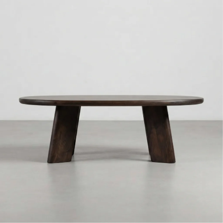 Picture of Organic Coffee Table Roundly Mango Wood