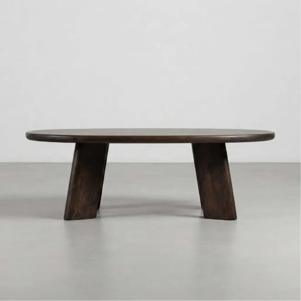 Picture of Organic Coffee Table Roundly Mango Wood